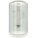 AcquaVapore Duschkabine Fertigdusche Dusche Komplettkabine D10-00M0 80x80 cm ohne 2K Scheiben Versiegelung