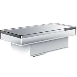 Emco Liaison Glashalter für Reling 182100004 Glas satiniert, Einhandbedienung