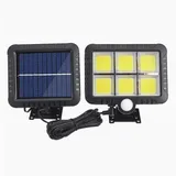 Led-außenstrahler Mit Solarpanel Und Bewegungsmelder, Fernbedienung