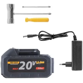 PROCRAFT PTA24 BL inkl. 1 x 3,0 Ah + Ladegerät