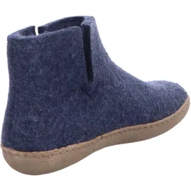 Glerups Hüttenschuhe Blau 40