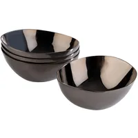 APS PEBBLES Schwarz 4-tlg.