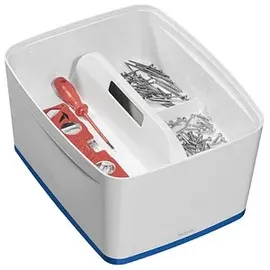 Leitz MyBox Aufbewahrungsbox 38,5 x 31,8 x 19,8 cm 1-tlg. blau/weiß