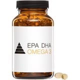 YPSI EPA DHA OMEGA-3 Fischölkapseln hochdosiert mit 75% Omega-3 - Laborgeprüft, aufwendig gereinigt und aus nachhaltigem Fischfang