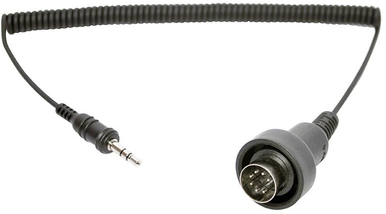 Sena 2-Way Motorola Twin-Pin Connector Radiokabel, zwart, Eén maat