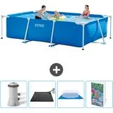 Rechteckiger Frame Pool - 300x200x75 Cm - 5-teilig  Scb126