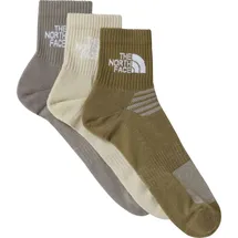 The North Face Multi Sport Cush Quarter Socken 3er Pack Stone Slab/Desert Stone 41-43