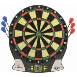 CARROMCO 92016 ELEKTRONIK DARTBOARD SCORE-301 #2, 4-LOCH ABSTAND