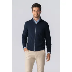 Pullover Zip Strickjagan - Marine - Mann - 3xl - TeeShoppen