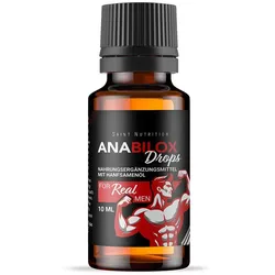 Saint Nutrition® Anabilox Tropfen | für Ihre Training & Fitness Routine 10 ml