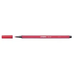 STABILO Fasermaler Pen 68 dunkelrot, Kappe aufsteckbar, Strichstärke: 1,4 mm, Tinte auf Wasserbasis, geruchsneutral