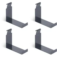 GAH Alberts Doppelstabmattenzaun 13,25 x 6 cm Grau/Stahl