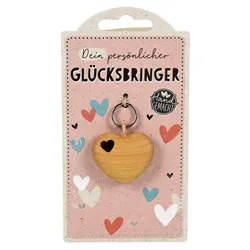Waldfabrik LuckyKeys Schlüsselanhänger - Herz in Herz