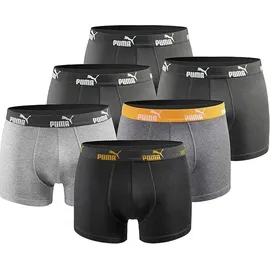 Puma Boxershorts mehrfarbig M 6er Pack
