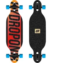 Hydroponic Dt 3.0 31.5 ́ ́ Junior Longboard - Degrade Orange / Yellow - 8.5 Zoll
