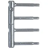 Sfs Türband 3-DIM zweiteilig Silber