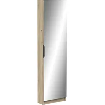 Demeyere Zapatero 50 x 180,5 x 20 cm 1 Tür/1 Spiegel / Eiche