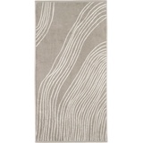 CAWÖ Handtücher Cawö Handtuch oder Duschtuch Gallery Flow 6210-33 natur, Baumwolle, 100% Baumwolle beige 50 cm x 100 cm
