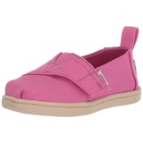 TOMS Jungen Mädchen Winzige Alpargata Flacher Slipper, Rosa, 19.5