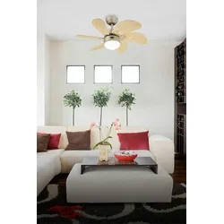 Westinghouse Deckenventilator Turbo Swirl Titan 76 cm mit Licht 76