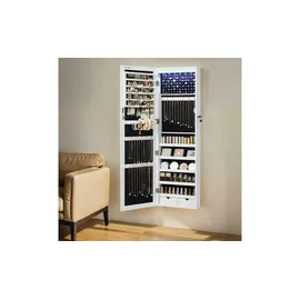 Möbel Kraft Wandspiegel ¦ weiß ¦ Glas,Holzwerkstoff ¦ Maße (cm): B: 36,7 H: 120