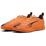 Puma Ultra 6 Play IT Jr Fußballschuh, Heat Fire Puma schwarz Leuchtend rot, 4 UK