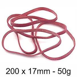 Alco Gummibänder, 200x17mm, Inhalt 50g