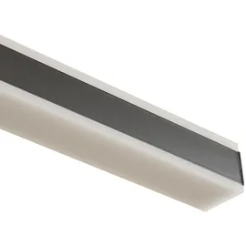 LUCANDE Pendolo 1-flg. 120 cm schwarz Aluminium
