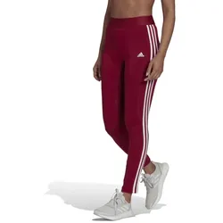 Adidas Leggings W 3-Stripes burgundy/white 2XL