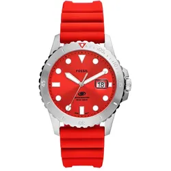 Fossil Herrenuhr Fossil Blue FS5997 - silber