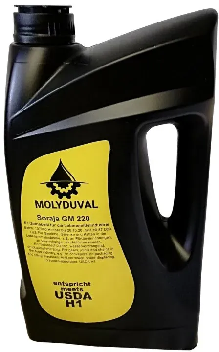 Molyduval Soraja GM 220, Getriebeöl 5 Liter