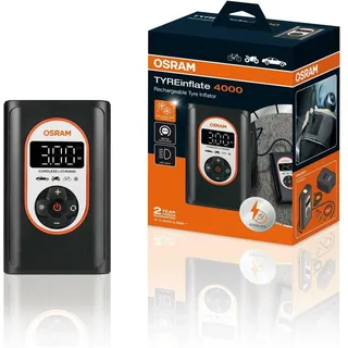 Osram OTIR4000 Kompressor TYREinflate 4000, 8,3 bar, mobiler Akku-Kompressor