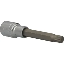 BRILLIANT TOOLS 1/2" Vielzahn-Bit-Stecknuss 100 mm lang