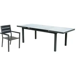Gartenmöbel-Set - Tisch Calido & 6 Stühle Madera