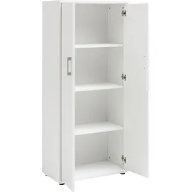 MÖBELPARTNER Aktenschrank Serie 200 65,1 x 34,5 x 146,9 cm weiß