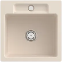 Villeroy & Boch Siluet 50 S flat ivory + Handbetätigung