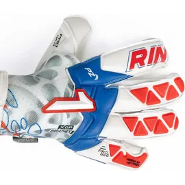 Rinat Torwarthandschuhe Weiß/Red/Blue 9