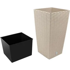 Prosperplast Rato Square 40 x 40 x 75 cm mocca