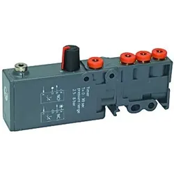 Pneumatik Logikelement, Timer, Alu anodisiert / Technopolymer