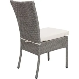 MCW Gartenstuhl G19-S 52 x 52 x 108 cm grau 2 St.