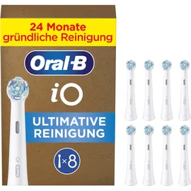 Oral-B iO Ultimative Reinigung Aufsteckbürste weiß 8 St.
