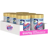 Vanish Oxi Action Whitening Booster Powder 470g, 6x470g,