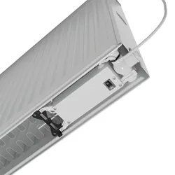 Kermi Wärmepumpen-Design-Flachheizkörper „x-flair Profil-K“ 80 × 50 cm in Weiß