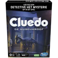 Cluedo Brettspiel Der Museumsrauf, Cluedo Escape Room Spiel, Genossenschaftliches Familienbrettspiel, Krimispiel, 1-6 Spieler (niederländische Version)