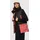Marikoo Steppweste "Kiraraa", Damen, Gr. S (36), rot (schwarz, rouge), Obermaterial: 100% Polyester. Innenseite: 100% Polyester. Futter: 100% Polyester, Westen Steppweste, mit schönem Steppdesign