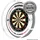 WINMAU Plasma Ice Dartboard Lichtpaket
