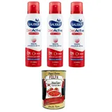 Sauber deoactive spray 3x150 ml + Italian Gourmet Polpa di Pomodoro 400g
