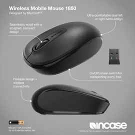Incase Wireless Mobile Mouse 1850 schwarz U7Z-00004