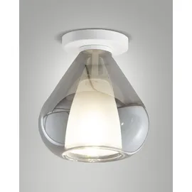 Fabas Luce Deckenleuchte 1xE27 3481-61-126 Grau/Lila/Transparent