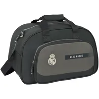 Safta Real Madrid 3. Team 24/25 - Sporttasche, Rucksack, ideal für Kinder verschiedener Altersgruppen, bequem und vielseitig, Qualität und Widerstandsfähigkeit, 40 x 23 x 24 cm, grau, M, Lässig